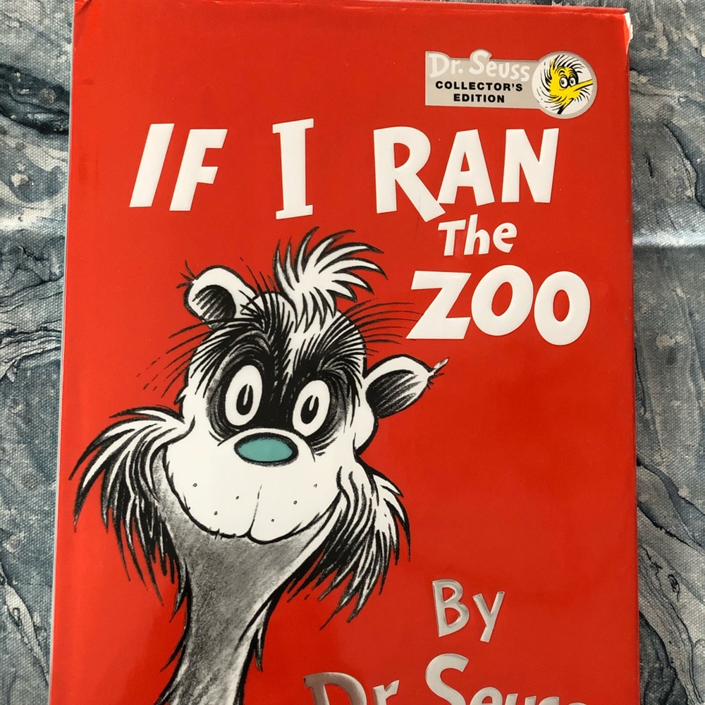 Dr Seuss If I Ran The Zoo, out of print